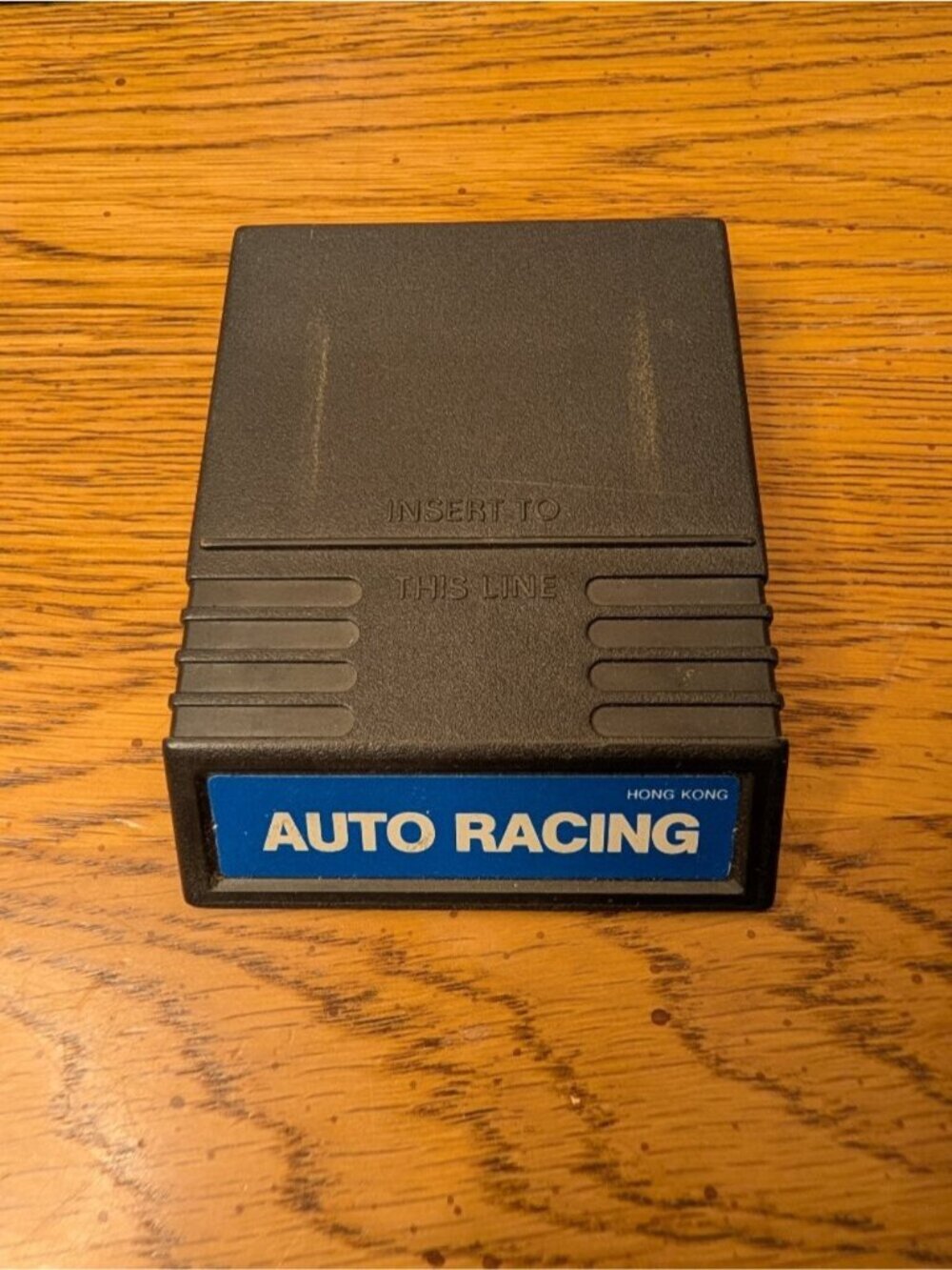 Vintage 1979 Mattel Intellivision Auto Racing + Manual + Original Overlay